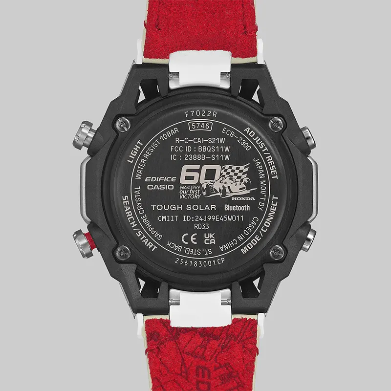 Casio Edifice Honda 60th Anniversary Special Edition Men's Watch | ECB-2300HR-1A